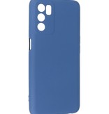 Custodia in TPU colore moda Oppo A16 Navy