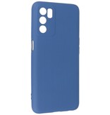 Fashion Color TPU Case Oppo A16 Navy