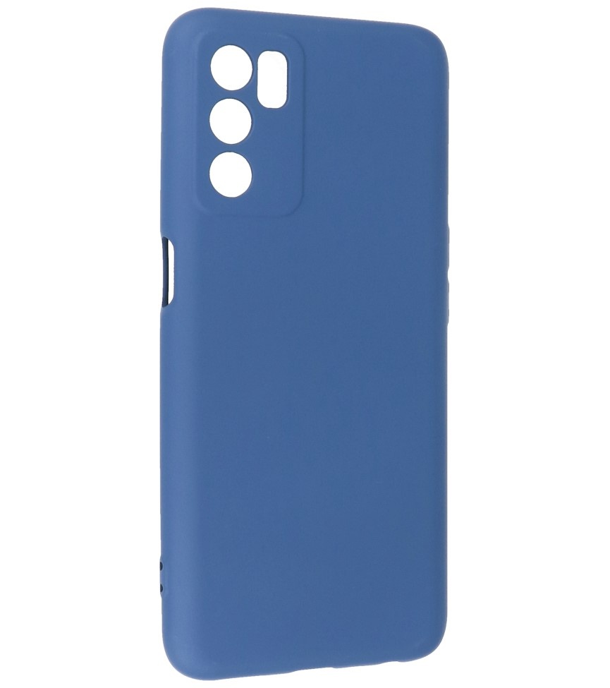 Modefarbe TPU-Hülle Oppo A16 Navy