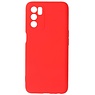 Fashion Color TPU Hoesje Oppo A16 Rood