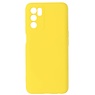 Coque TPU Fashion Color Oppo A16 Jaune