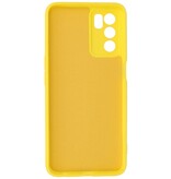 Funda TPU Color Moda Oppo A16 Amarillo