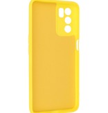 Funda TPU Color Moda Oppo A16 Amarillo