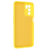 Funda TPU Color Moda Oppo A16 Amarillo