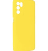 Modefarbe TPU-Hülle Oppo A16 Gelb