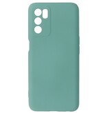 Fashion Color TPU Case Oppo A16 Dark Green