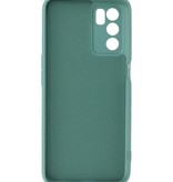 Fashion Color TPU Case Oppo A16 Dark Green