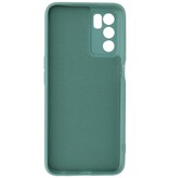 Custodia in TPU colore moda Oppo A16 verde scuro