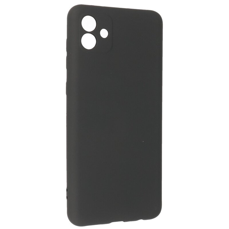 Custodia in TPU color moda per Samsung Galaxy A04 nera