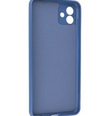 Fashion Color TPU Hoesje Samsung Galaxy A04 Navy