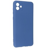 Fashion Color TPU Hoesje Samsung Galaxy A04 Navy
