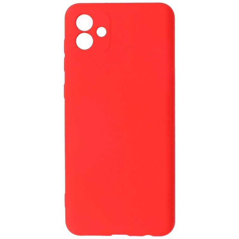 Fashion Color TPU Hülle Samsung Galaxy A04 Rot