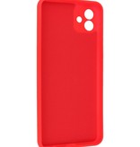 Hoesjes geschikt voor Samsung Fashion Color TPU Case Samsung Galaxy A04 Red