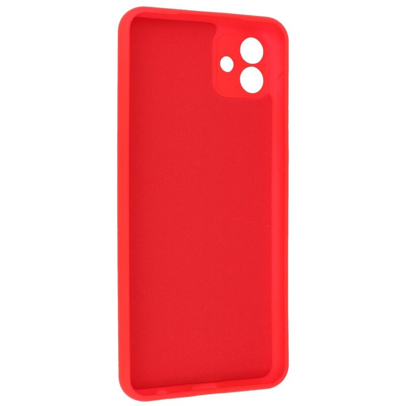 Funda TPU Color Moda Samsung Galaxy A04 Rojo