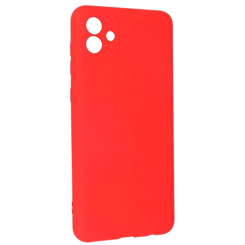 Fashion Color TPU Hülle Samsung Galaxy A04 Rot
