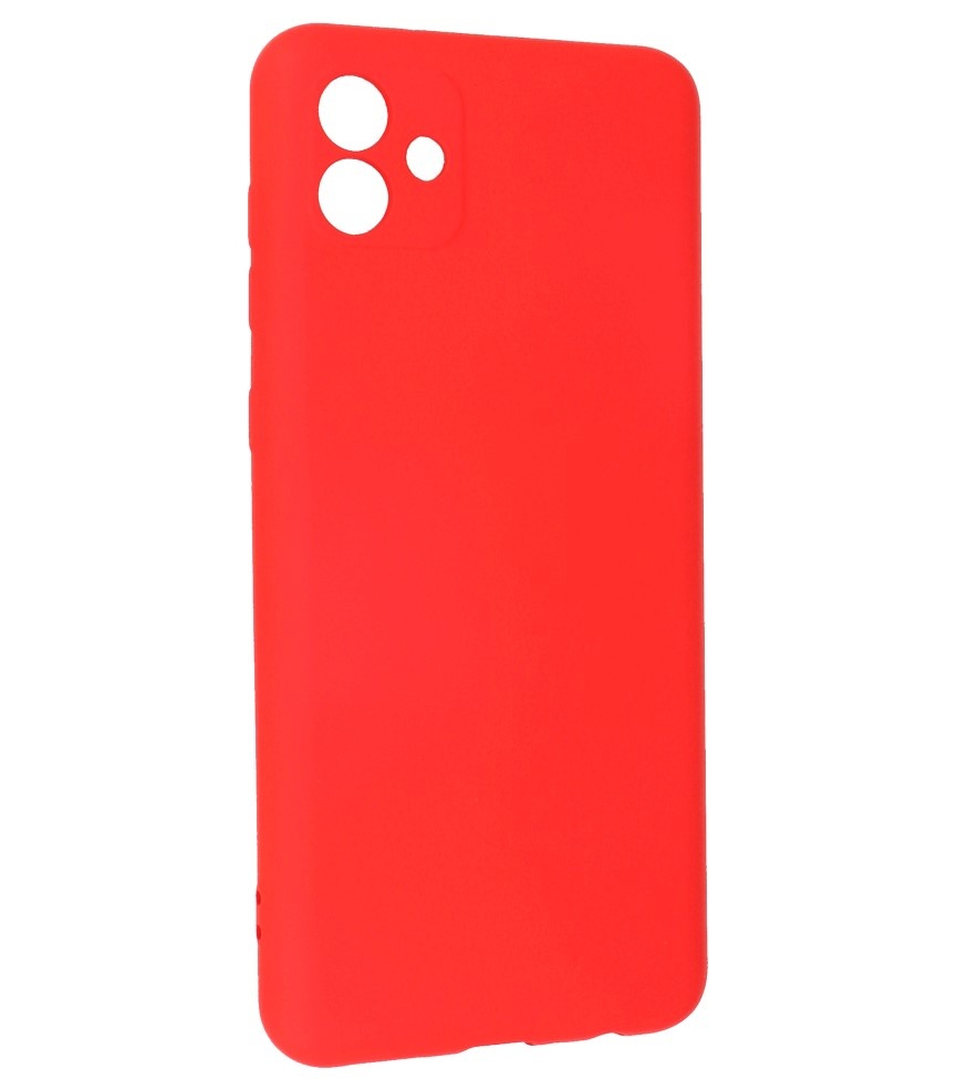 Custodia in TPU Fashion Color per Samsung Galaxy A04 Rosso