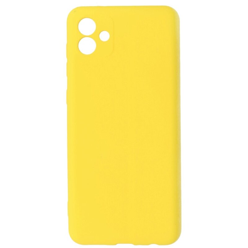 Fashion Color TPU Hülle Samsung Galaxy A04 Gelb
