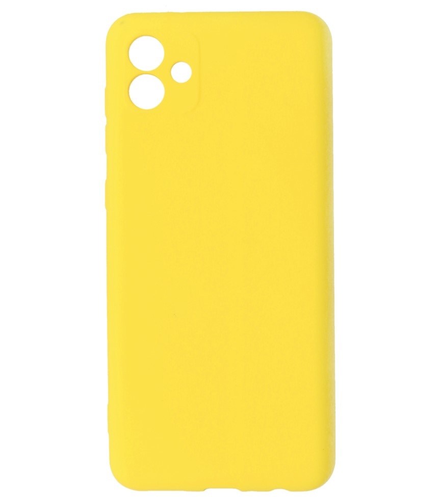 Coque TPU Fashion Color Samsung Galaxy A04 Jaune