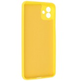 Fashion Color TPU Hülle Samsung Galaxy A04 Gelb