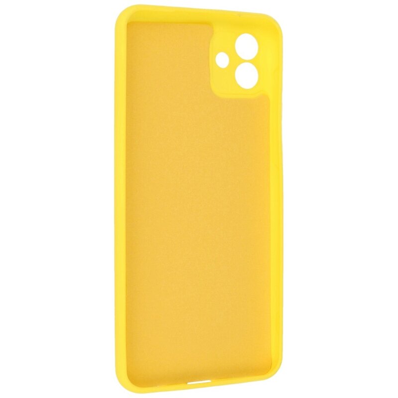 Fashion Color TPU Case Samsung Galaxy A04 Yellow