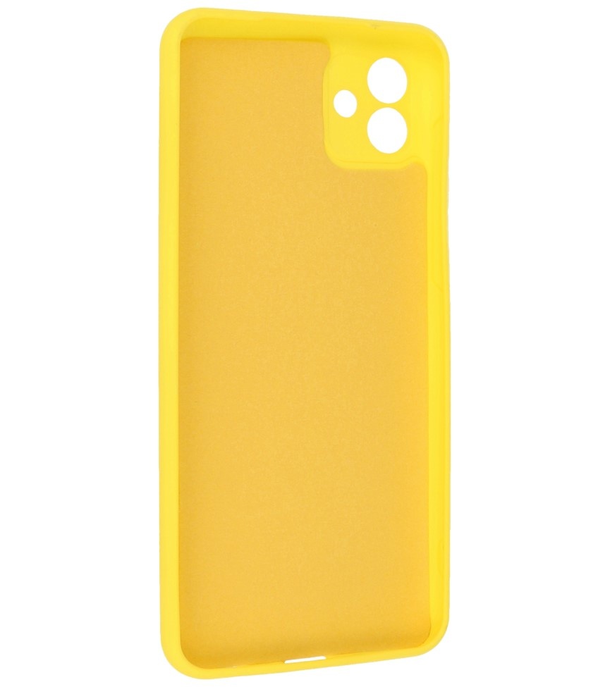 Fashion Color TPU Case Samsung Galaxy A04 Yellow