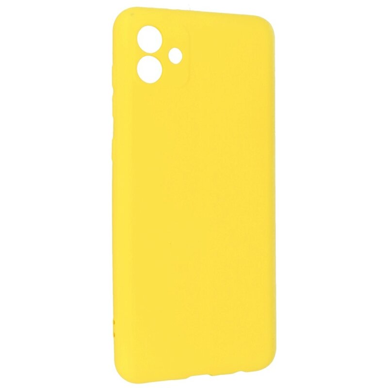 Fashion Color TPU Hülle Samsung Galaxy A04 Gelb