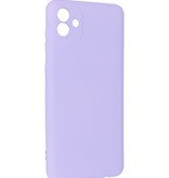 Custodia in TPU color moda per Samsung Galaxy A04 Viola