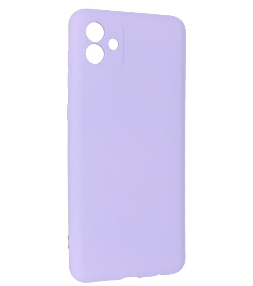 Fashion Color TPU Case Samsung Galaxy A04 Purple