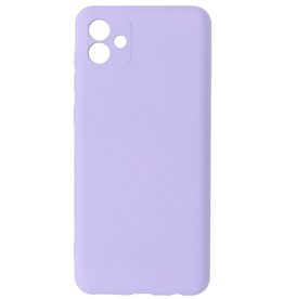 Custodia in TPU color moda per Samsung Galaxy A04 Viola