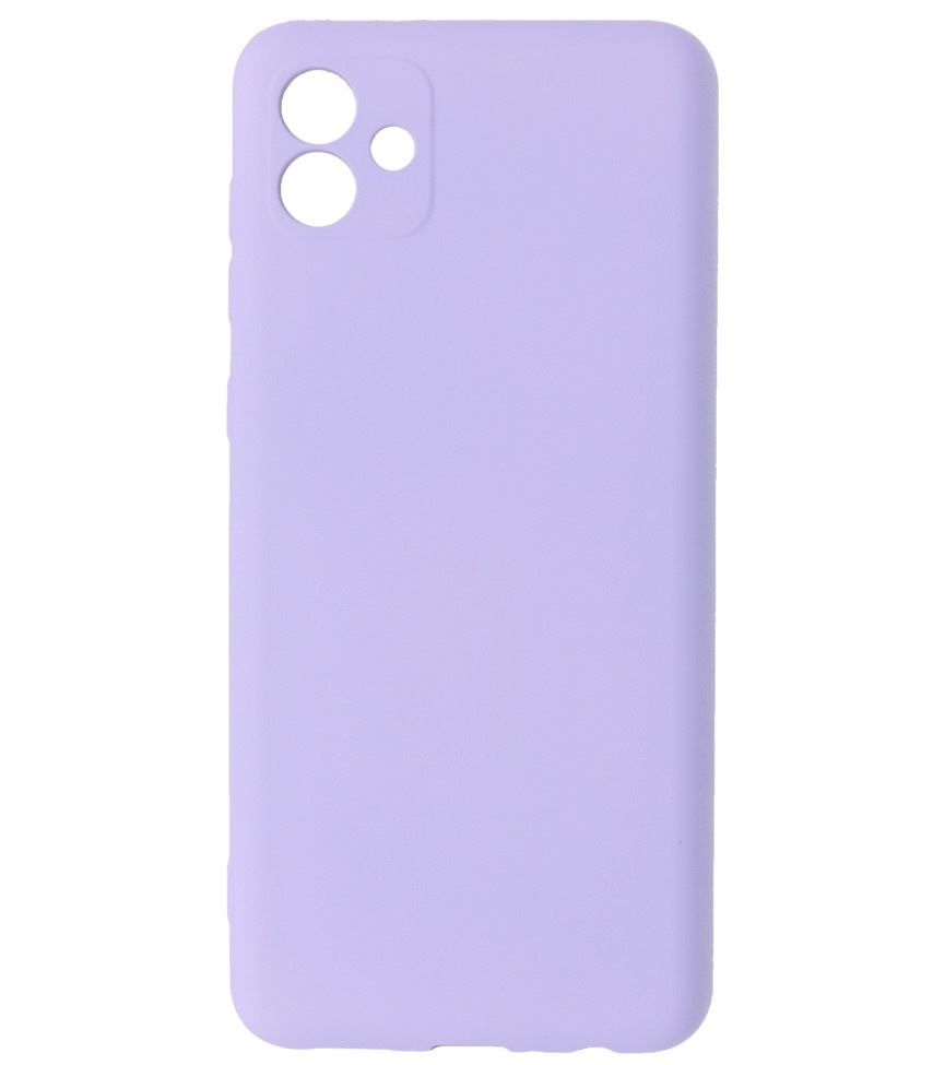 Fashion Color TPU Case Samsung Galaxy A04 Lilla