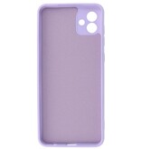 Fashion Color TPU Hoesje Samsung Galaxy A04 Paars