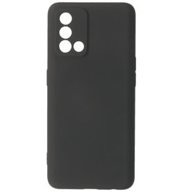 Modefarbe TPU-Hülle Oppo A74 4G / A95 4G Schwarz