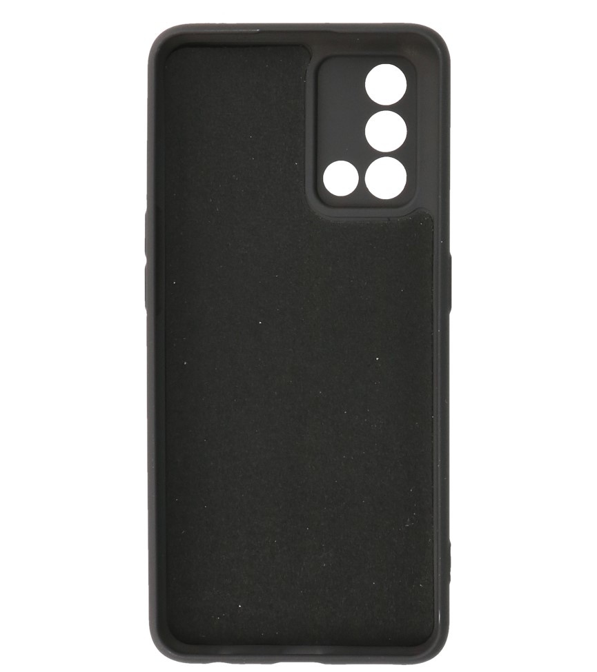 Fashion Color TPU Case Oppo A74 4G / A95 4G Black