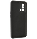 Custodia in TPU color moda per Oppo A74 4G / A95 4G nera