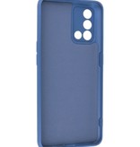 Funda TPU Color Moda Oppo A74 4G / A95 4G Azul Marino