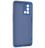 Coque en TPU Fashion Color Oppo A74 4G / A95 4G Marine