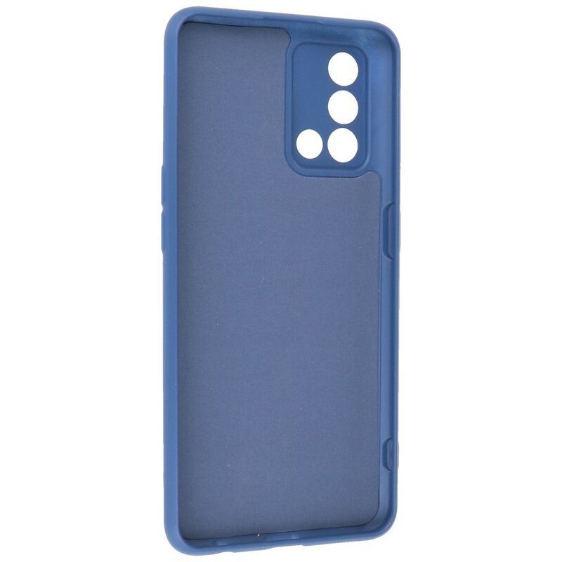 Fashion Color TPU Case Oppo A74 4G / A95 4G Navy