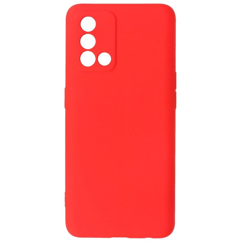 Fashion Color TPU Case Oppo A74 4G / A95 4G Red