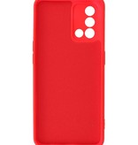 Coque TPU Fashion Color Oppo A74 4G / A95 4G Rouge