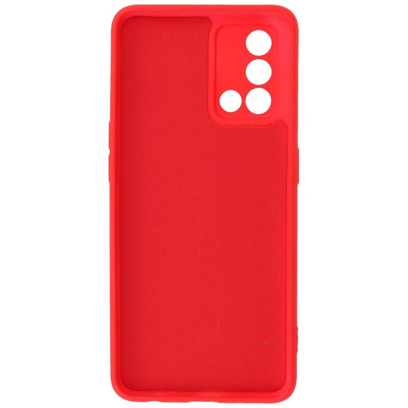 Custodia in TPU colore moda Oppo A74 4G / A95 4G rosso