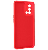Fashion Color TPU Case Oppo A74 4G / A95 4G Red