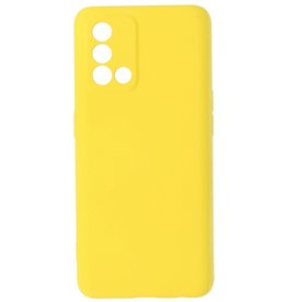 Coque TPU Fashion Color Oppo A74 4G / A95 4G Jaune