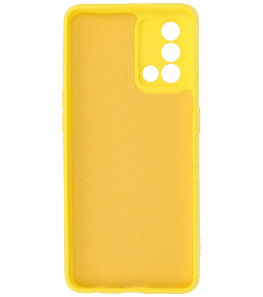 Coque TPU Fashion Color Oppo A74 4G / A95 4G Jaune