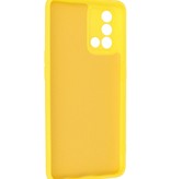 Coque TPU Fashion Color Oppo A74 4G / A95 4G Jaune