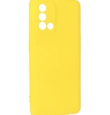 Funda TPU Fashion Color Oppo A74 4G / A95 4G Amarillo