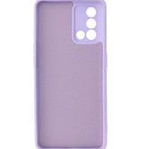 Funda TPU Fashion Color Oppo A74 4G / A95 4G Morado