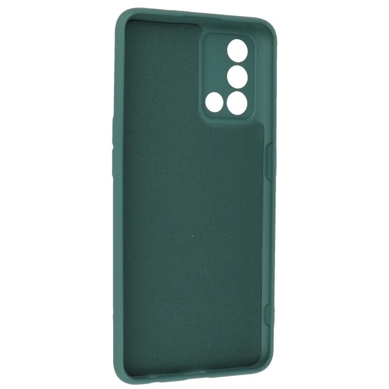 Funda TPU Color Moda Oppo A74 4G / A95 4G Verde Oscuro