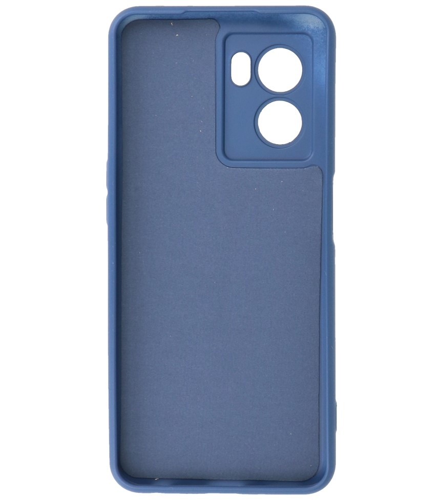 Fashion Color TPU Hoesje Oppo A77 5G / A57 5G Navy