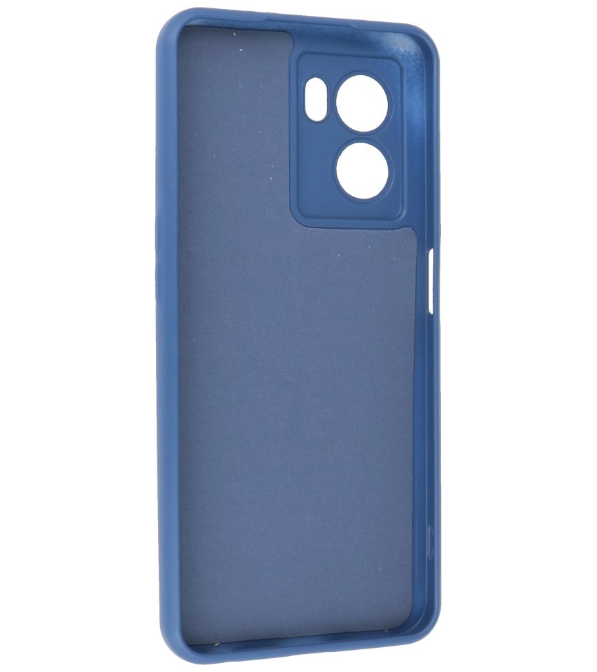 Fashion Color TPU Hoesje Oppo A77 5G / A77 5G Navy