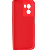 Fashion Color TPU Hoesje Oppo A77 5G / A77 5G Rood